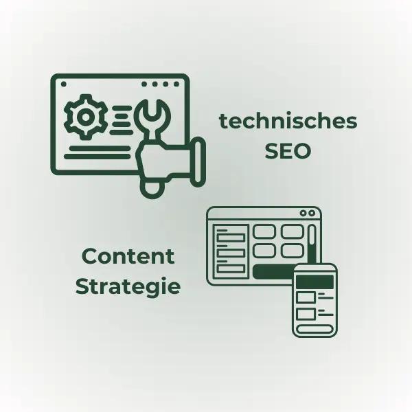 technisches SEO und Content Strategie