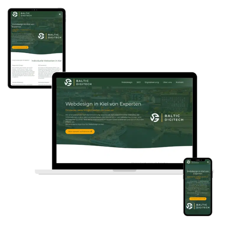 Webdesign Kiel für ansprechende und benutzerfreundliche Websites